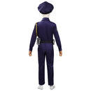 Kids Children 2022 Nick Cosplay Costume Police Uniform Outfits Halloween Carnival Suit