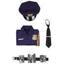 Kids Children 2022 Nick Cosplay Costume Police Uniform Outfits Halloween Carnival Suit