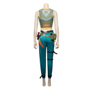Valorant Raze Cosplay Costume T-shirt Pants Hat Outfits Halloween Carnival Suit