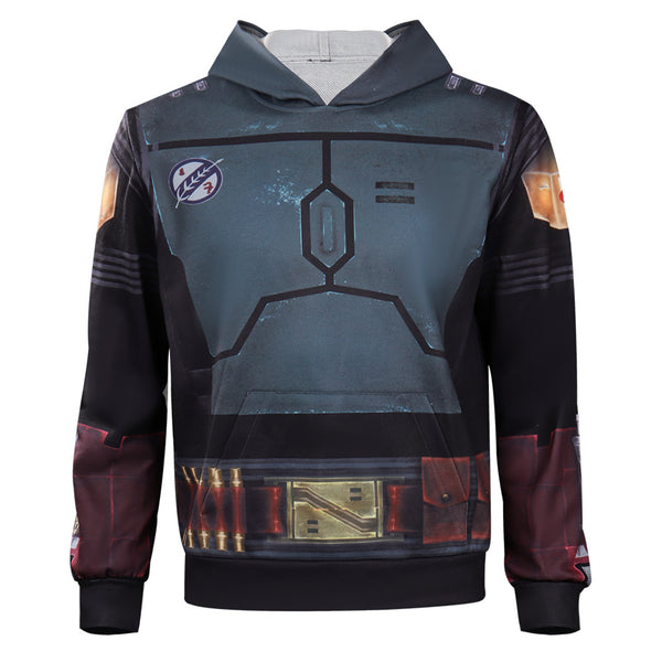 The Book of Boba Fett Original Design Cosplay Costume Hoodie Pullover Halloween Carnival Suit
