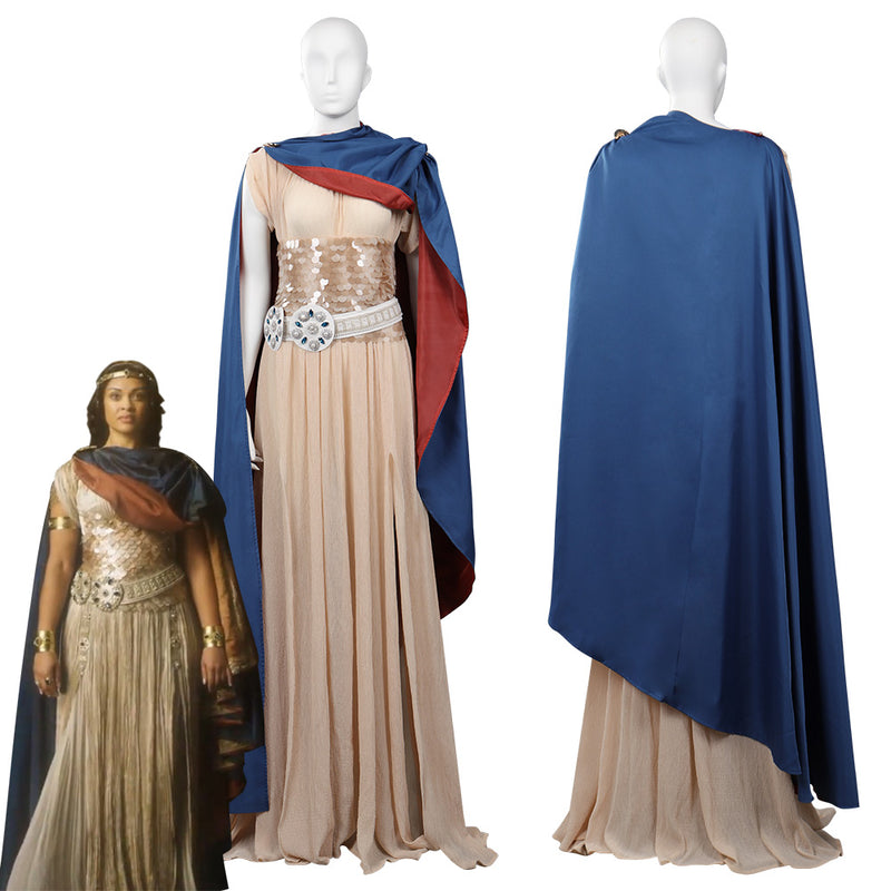 The Lord of the Rings: The Rings of Power Season 1  Queen Regent Míriel Cosplay Costume Outfits Halloween Carnival Suit