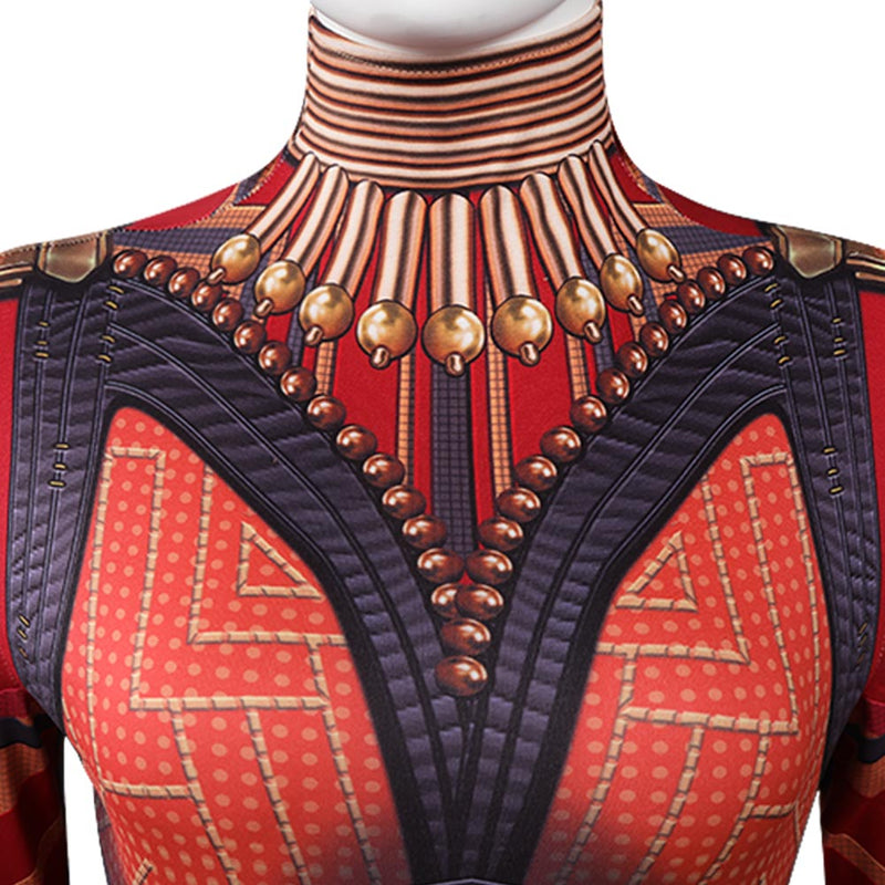 okoye red dress Okoye #385