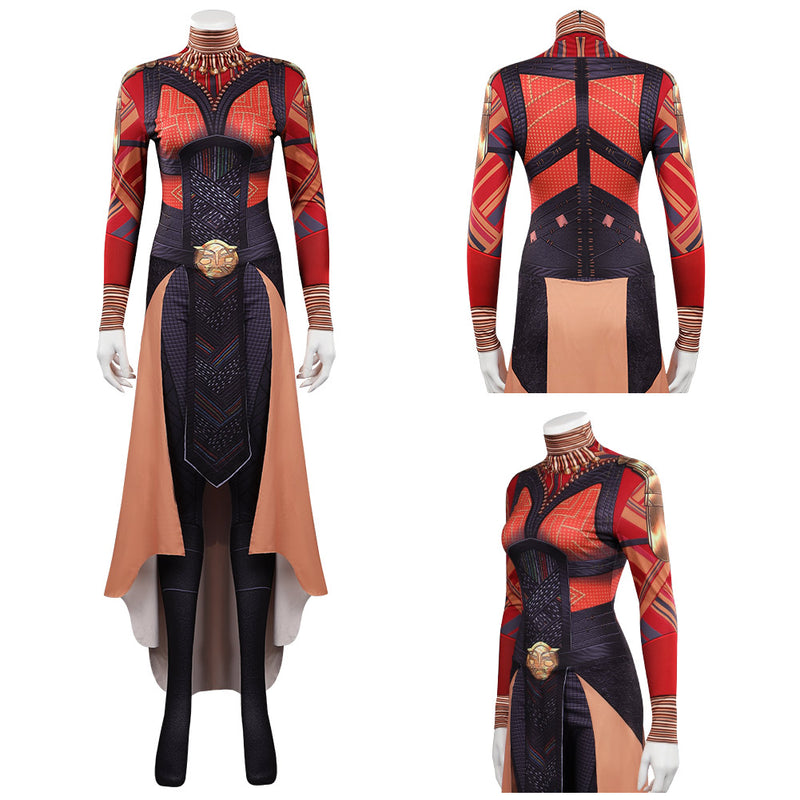 Black Panther: Wakanda Forever Okoye Cosplay Costume Jumpsuit Outfits Halloween Carnival Suit