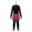 Kids Children Skull Cosplay Costume Outfits Halloween Carnival Suit