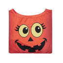 Kids Girls Pumpkin Cosplay Costume Masquerade Ball Dress Halloween Carnival Suit