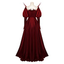Disenchanted Giselle Cosplay Costume Red Party Dress Outfits Halloween Carnival Suit