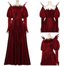 Disenchanted Giselle Cosplay Costume Red Party Dress Outfits Halloween Carnival Suit
