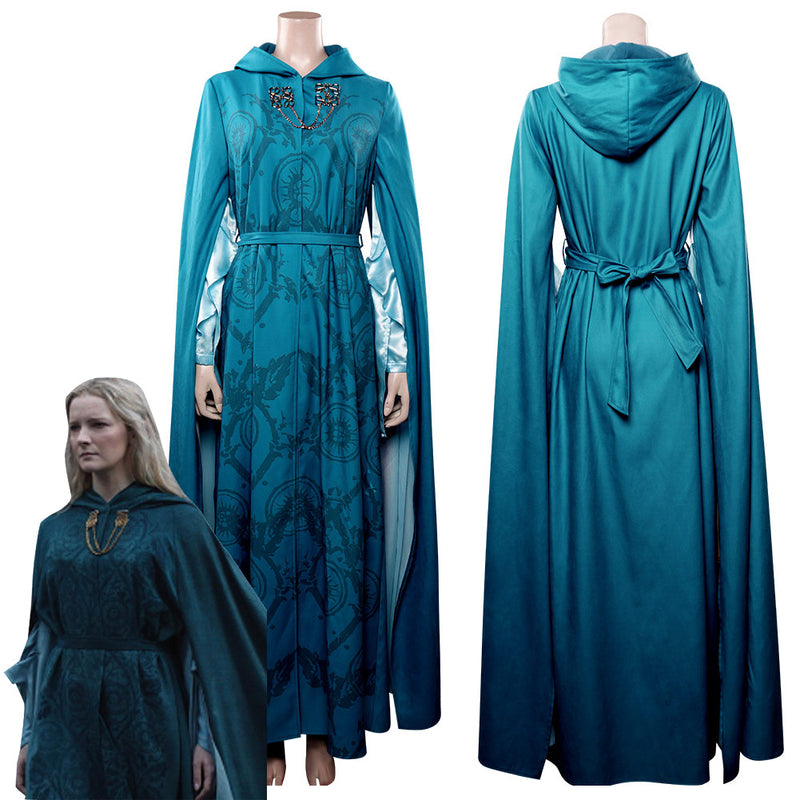 The Lord of the Rings: The Rings of Power Season 1 Galadriel Cosplay Costume Outfits Halloween Carnival Suit