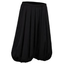 Medieval Renaissance Viking Cosplay Pants Harem Cropped Trousers