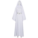 Adult Princess Leia Cosplay Costume Dress Outfits Halloween Carnival Suit