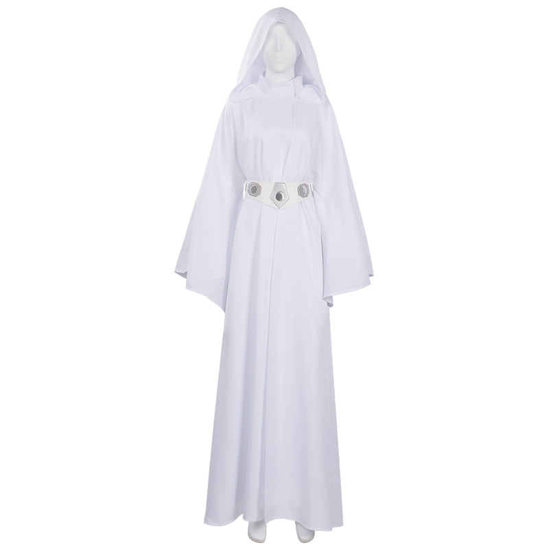 Adult Princess Leia Cosplay Costume Dress Outfits Halloween Carnival Suit Adult Princess Leia Cosplay Costume Dress Outfits Halloween Carnival Suit