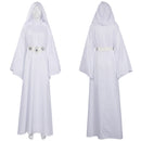 Adult Princess Leia Cosplay Costume Dress Outfits Halloween Carnival Suit