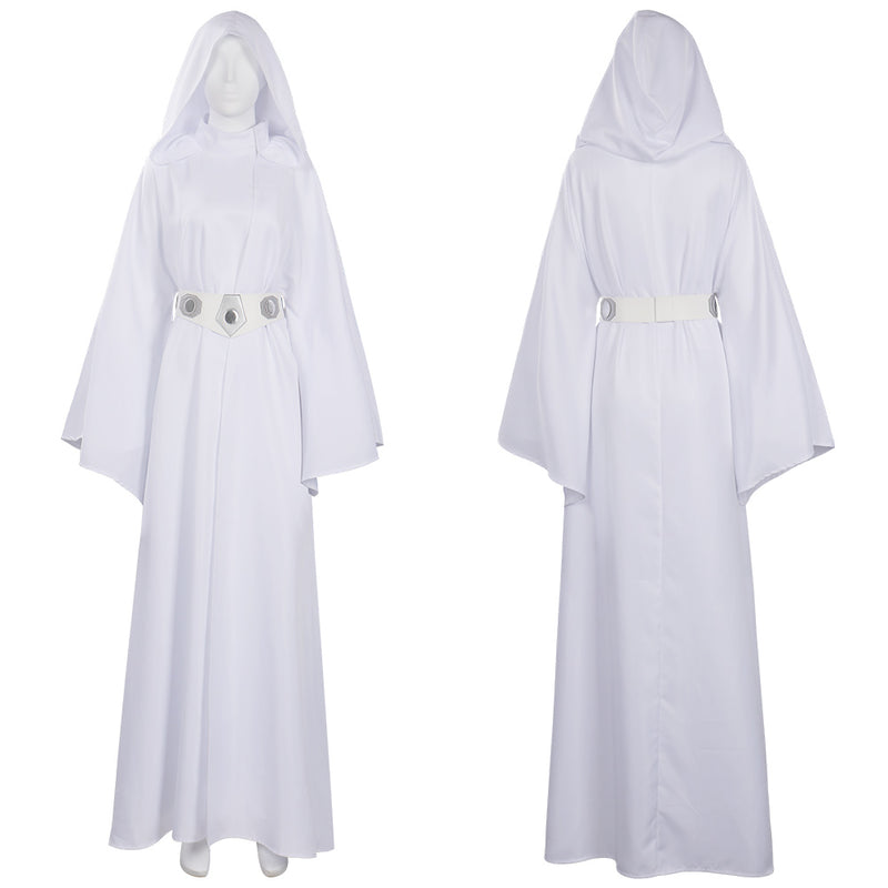 Adult Princess Leia Cosplay Costume Dress Outfits Halloween Carnival Suit Adult Princess Leia Cosplay Costume Dress Outfits Halloween Carnival Suit