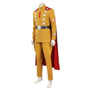 Yellow Cosplay Costume Top Pants Cloak Outfits Halloween Carnival Suit