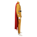 Yellow Cosplay Costume Top Pants Cloak Outfits Halloween Carnival Suit