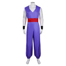 Purple Jumpsuit Wig Shoes Full Set Cosplay Costume Outfits Halloween Carnival Suit