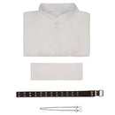 Pirate Cosplay Costume Medieval Vikings Shirts Ruffled Victorian Shirt Belt Outfits Halloween Carnival Suit