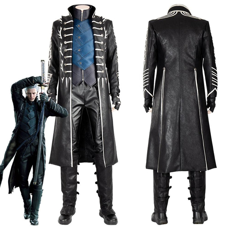 Devil May Cry 5 Vergil Outfit Cosplay Costume