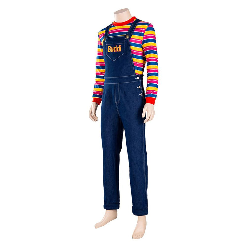 Child's Play Chucky Adult Halloween Carnival Suit Cosplay Costume