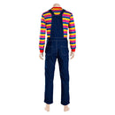 Child's Play Chucky Adult Halloween Carnival Suit Cosplay Costume
