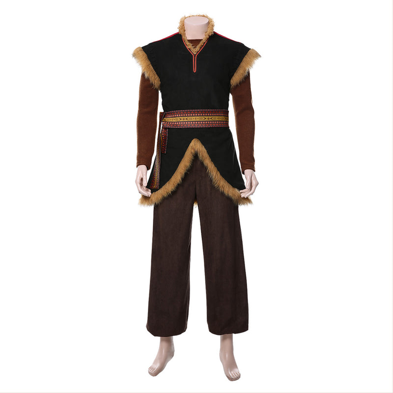 Frozen 2 Prince Kristoff Outfit Comic-con Party Cosplay Costume