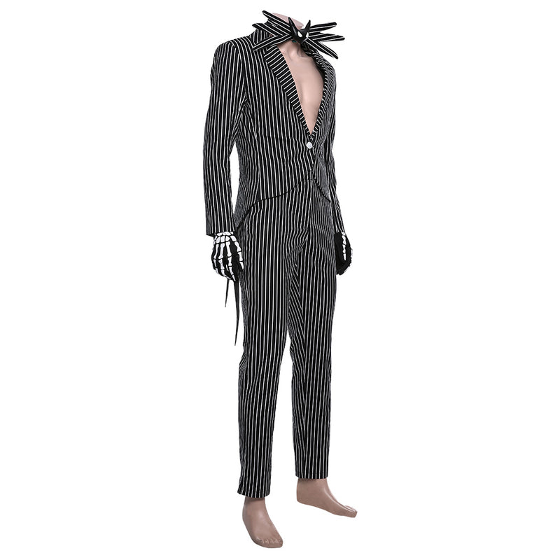 The Nightmare Before Christmas Jack Skellington Suit Cosplay Costume