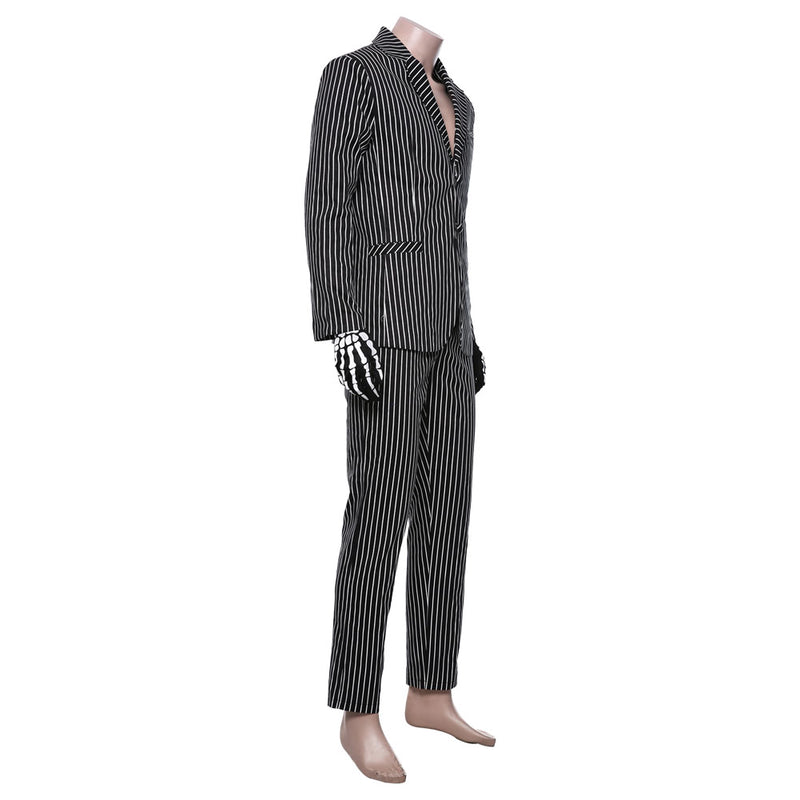 The Nightmare Before Christmas Jack Skellington Uniform Cosplay Costume