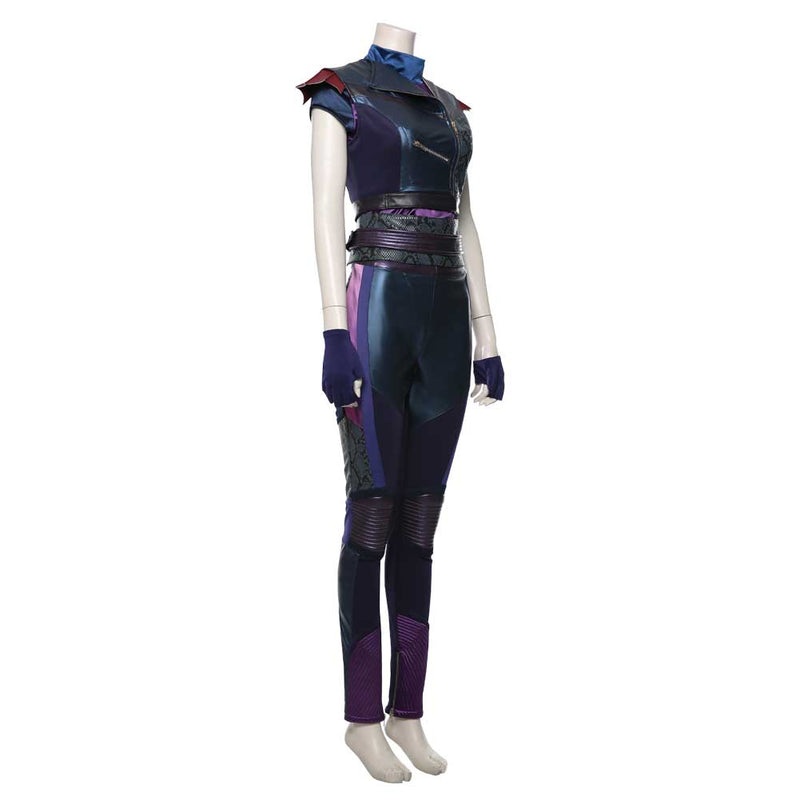 The Descendants 3 Mal Coat Pants Outfit Halloween Carnival Suit Cosplay Costume