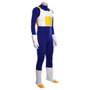 Blue Jumpsuit Vest Gloves Full Set Outfit For Men Cosplay Costume