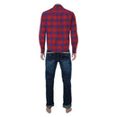 Ian Lightfoot Onward Shirt Suit Cosplay Costume