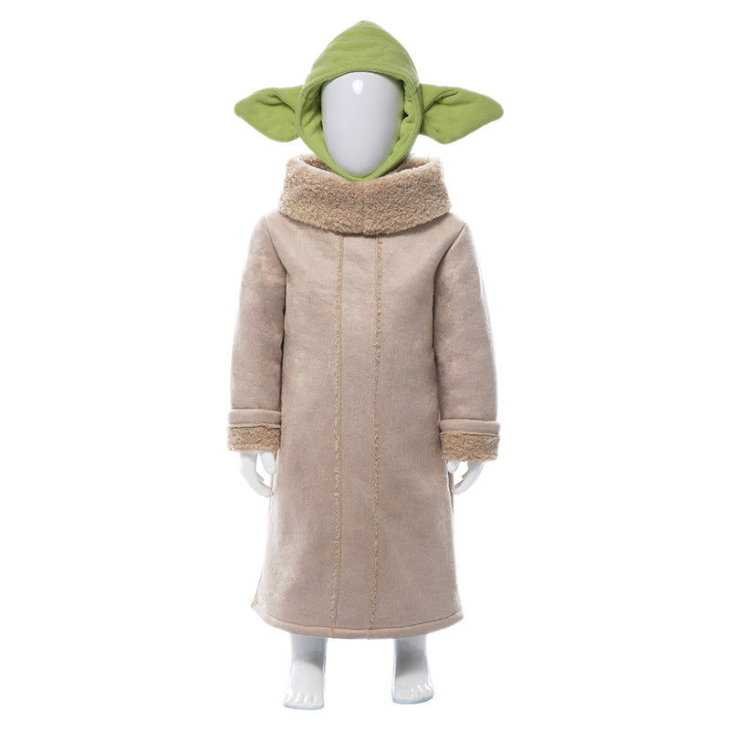 The Mando Baby Yoda Suit For Kids Children Cosplay Costume