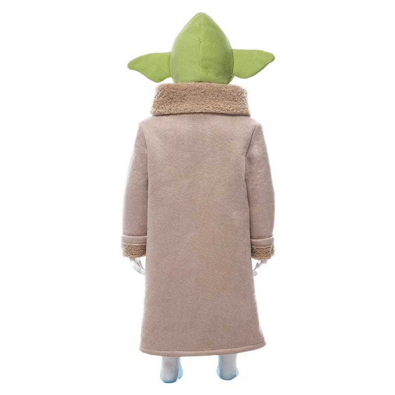 The Mando Baby Yoda Suit For Kids Children Cosplay Costume