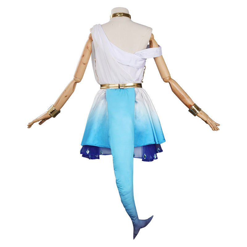 Hololive Vtuber Gawr Gura Cosplay Costume Outfits Halloween Carnival Suit