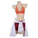 Film: Red Nami Cosplay Costume Top Skirt Outfits Halloween Carnival Suit