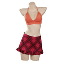 Film: Red Nami Cosplay Costume Top Skirt Outfits Halloween Carnival Suit