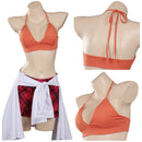 Film: Red Nami Cosplay Costume Top Skirt Outfits Halloween Carnival Suit