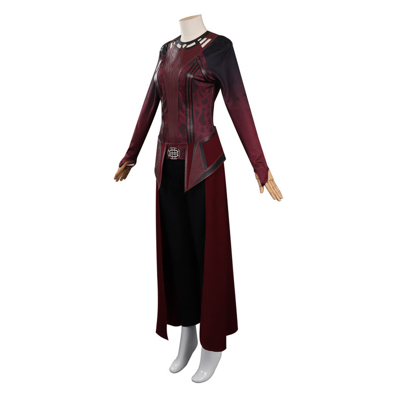 Doctor Strange in the Multiverse of Madness Scarlet Witch Wanda Cosplay Costume Mask Outfits