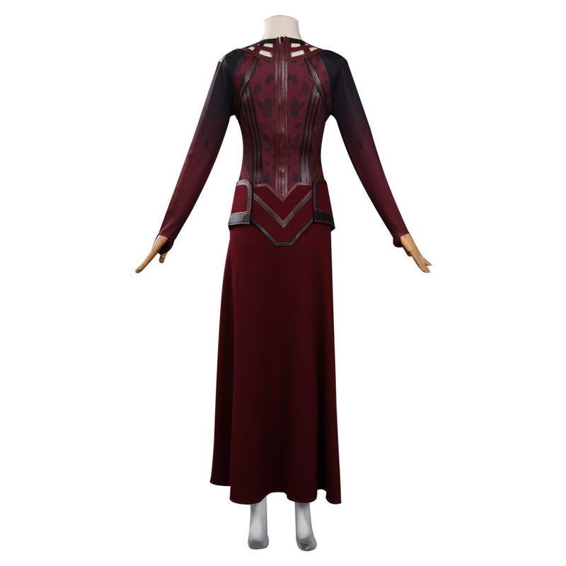 Doctor Strange in the Multiverse of Madness Scarlet Witch Wanda Cosplay Costume Mask Outfits