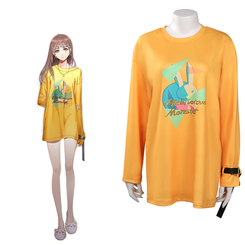 Game  Light and Night Jesse Long Sleeve Shirt Cosplay Costume Outfits Halloween Carnival Suit