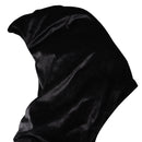 Witch Wizard Wizard Robe Cosplay Costume Black Short Sleeve Hooded Cloak Outfits