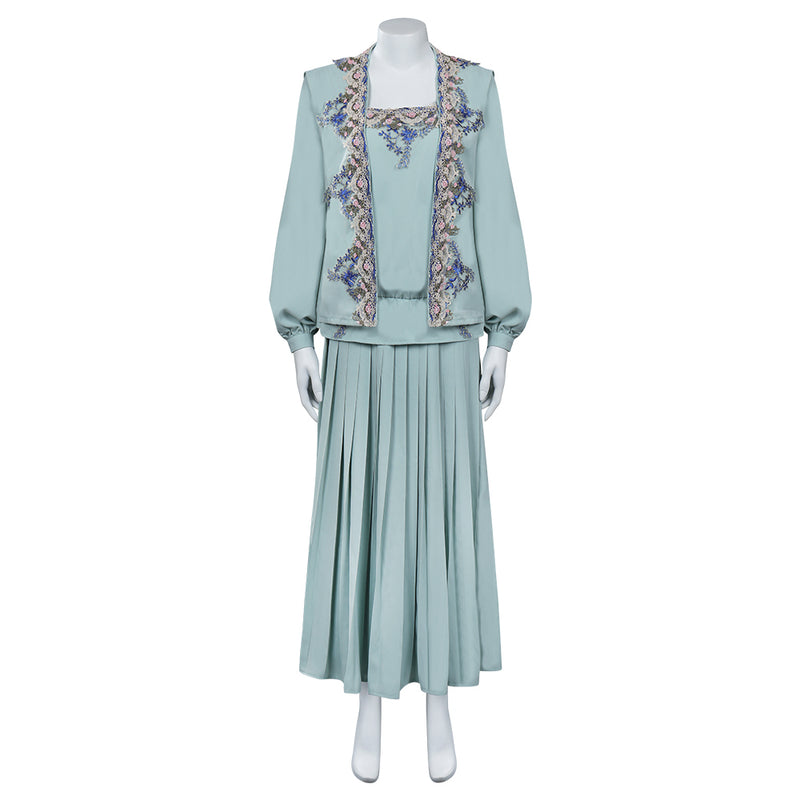 Downton Abbey:A New Era  Lady Mary Cosplay Costume Dress Outfits