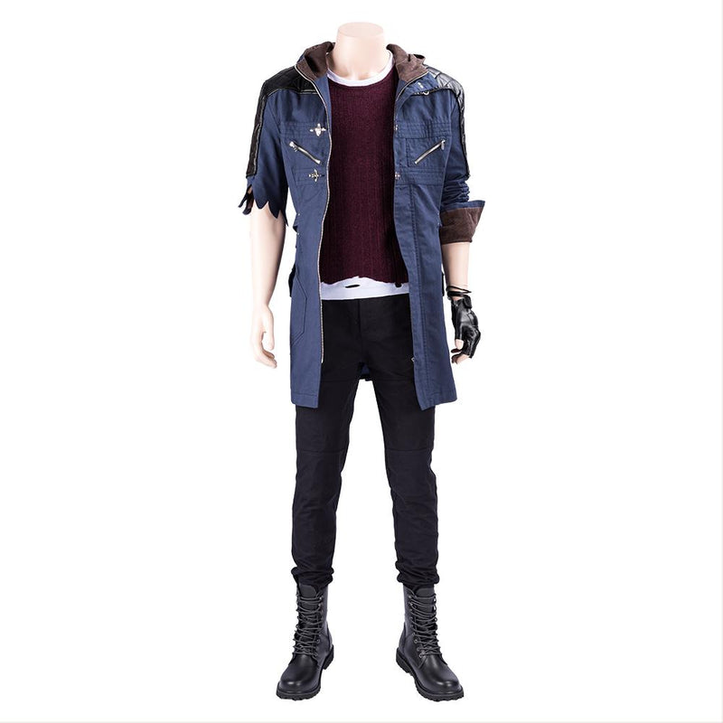 Game Devil May Cry 5 Nero Outfit Cosplay Costume