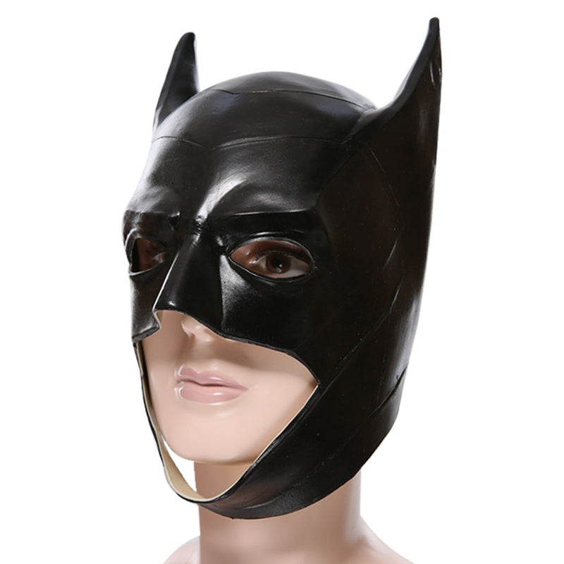 Batwoman Kate Kane Black Latex Helmet Cosplay Accessories