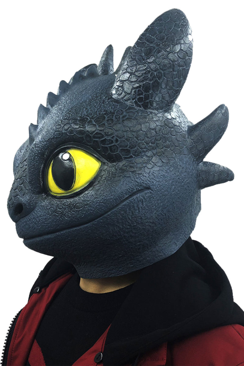 Dragon Toothless Mask 2019 Movie How To Train Your Dragon 3 The Hidden World Latex Props