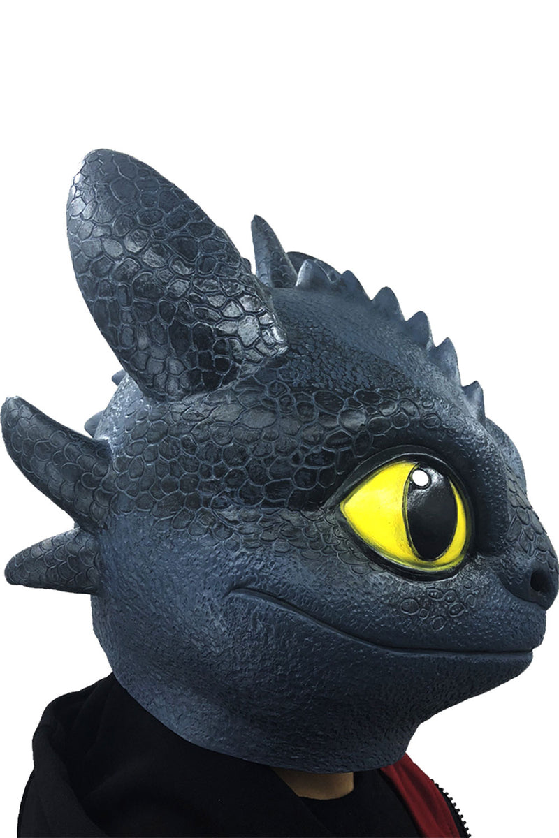 Dragon Toothless Mask 2019 Movie How To Train Your Dragon 3 The Hidden World Latex Props