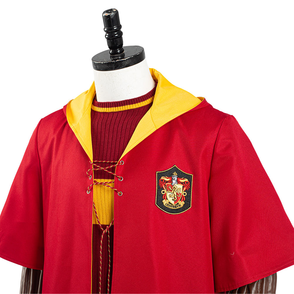 Harry Potter Gryffindor Quidditch Uniform Halloween Carnival Outfit Co