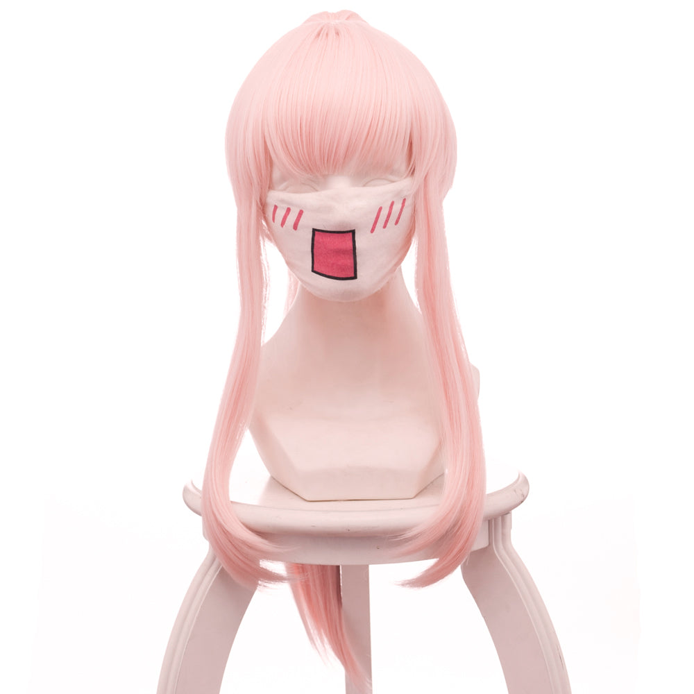 Zero Two ponytail Cosplay Wig