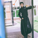 Men Women Black Studenthood Uniform Outfits Cosplay Costume