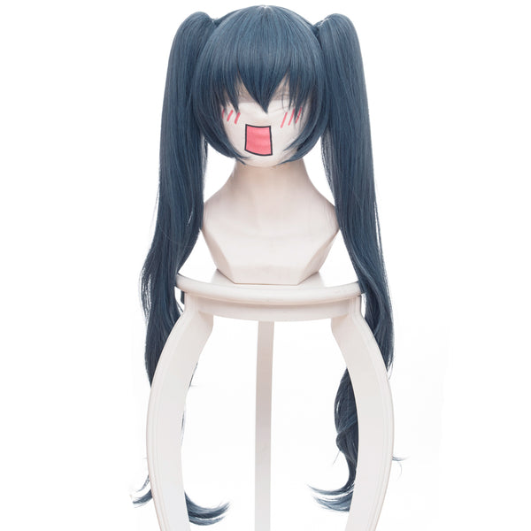 Re Yonebayashi Saiko Wig Cosplay Blue Long Wig