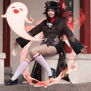 Genshin Impact HuTao Outfits Halloween Carnival Suit Cosplay Costume